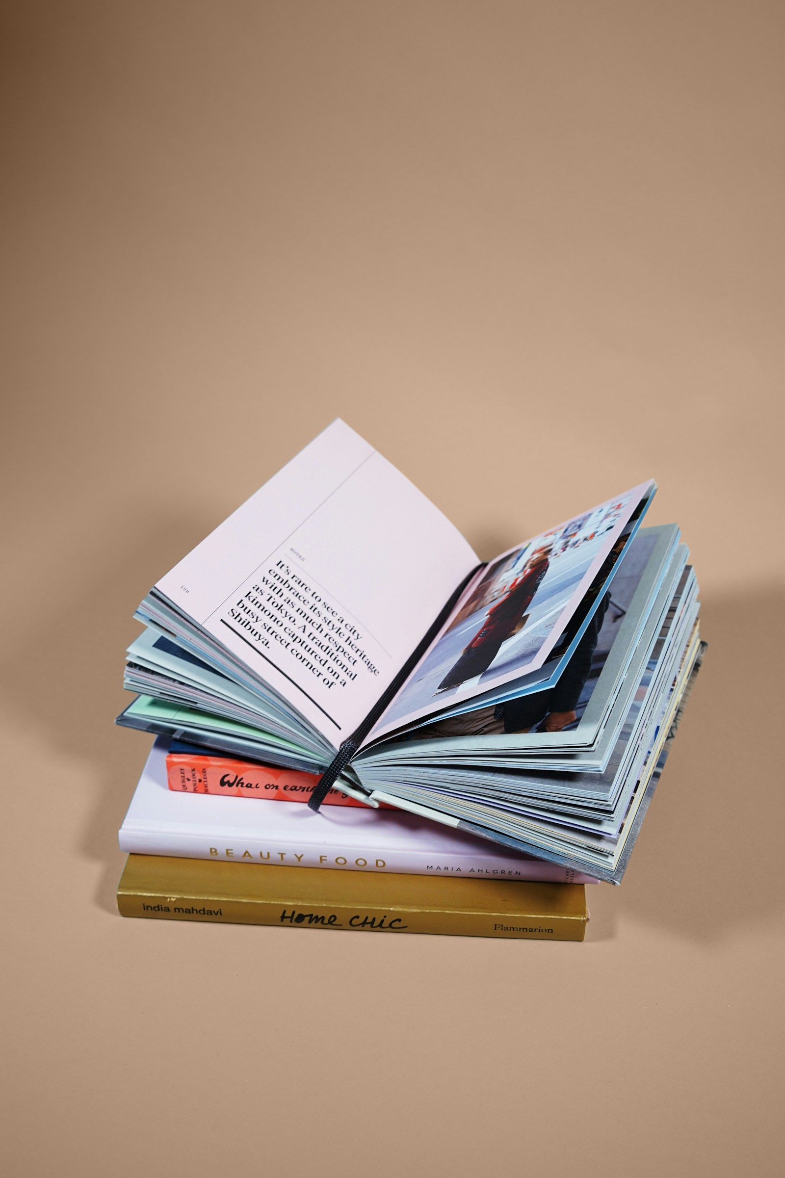 Carnet Leuchtturm 1917 A5 ouvert sur une table